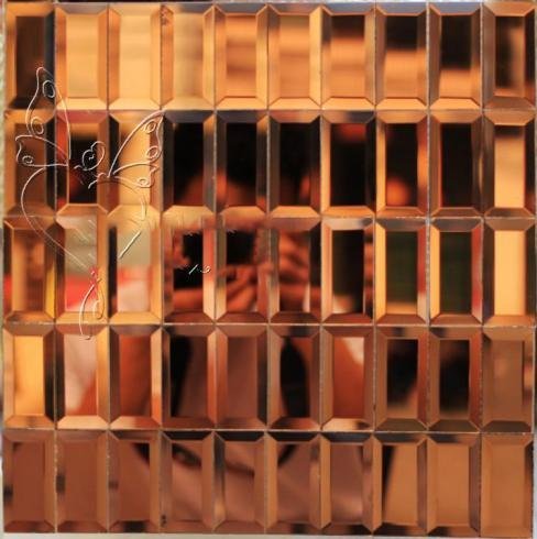 CM-MR-122 Rose Gold Mirror Mosaic Tile mosaic tile