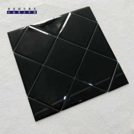CM-MR-166 Black Diamond Mirror Mosaic Tile mosaic tile
