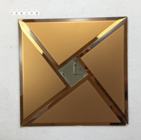 CM-MR-177 Copper Pyramid Mirror Mosaic Tile mosaic tile