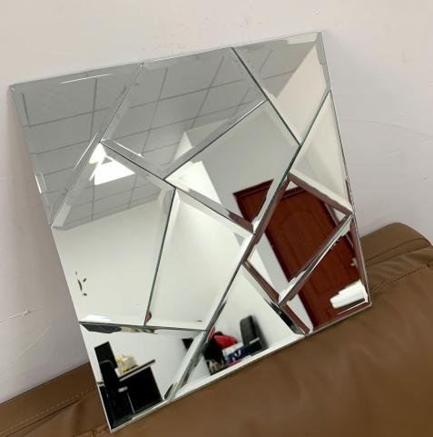 CM-MR-210 Silver Rhombus Mirror Mosaic Tile mosaic tile