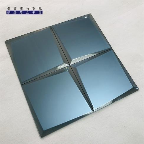 CM-MR-219 Steel Blue Mirror Mosaic Tile mosaic tile