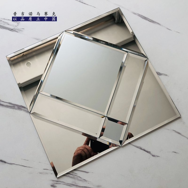 CM-MR-239 Silver Crackle Mirror Mosaic Tile mosaic tile