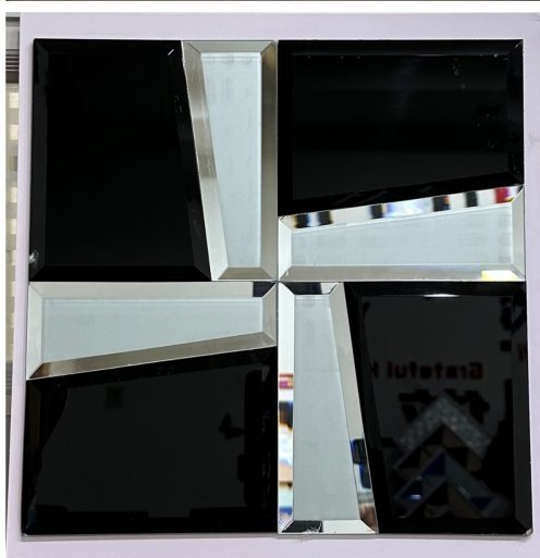 CM-MR-243 Black Mirror Mosaic Tile mosaic tile