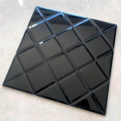 CM-MR-258 Black Diamond Mirror Mosaic Tile mosaic tile