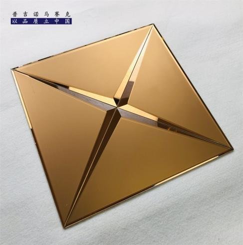 CM-MR-272 Copper X Mirror Mosaic Tile mosaic tile