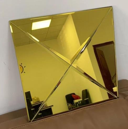CM-MR-274 Gold X Mirror Mosaic Tile mosaic tile