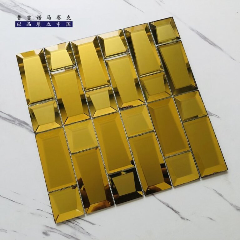 CM-MR-308 Gold Strip Mirror Mosaic Tile mosaic tile