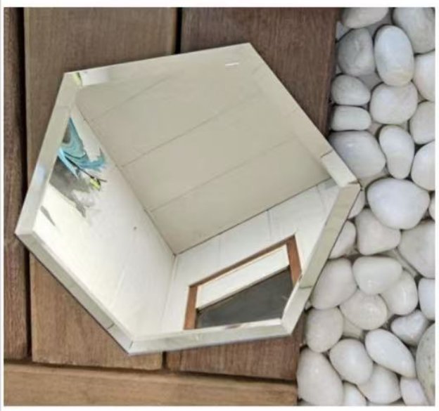 CM-MR-324 White Frame Mirror Mosaic Tile mosaic tile