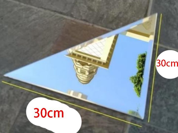 CM-MR-326 Silver Triangle Mirror Mosaic Tile mosaic tile
