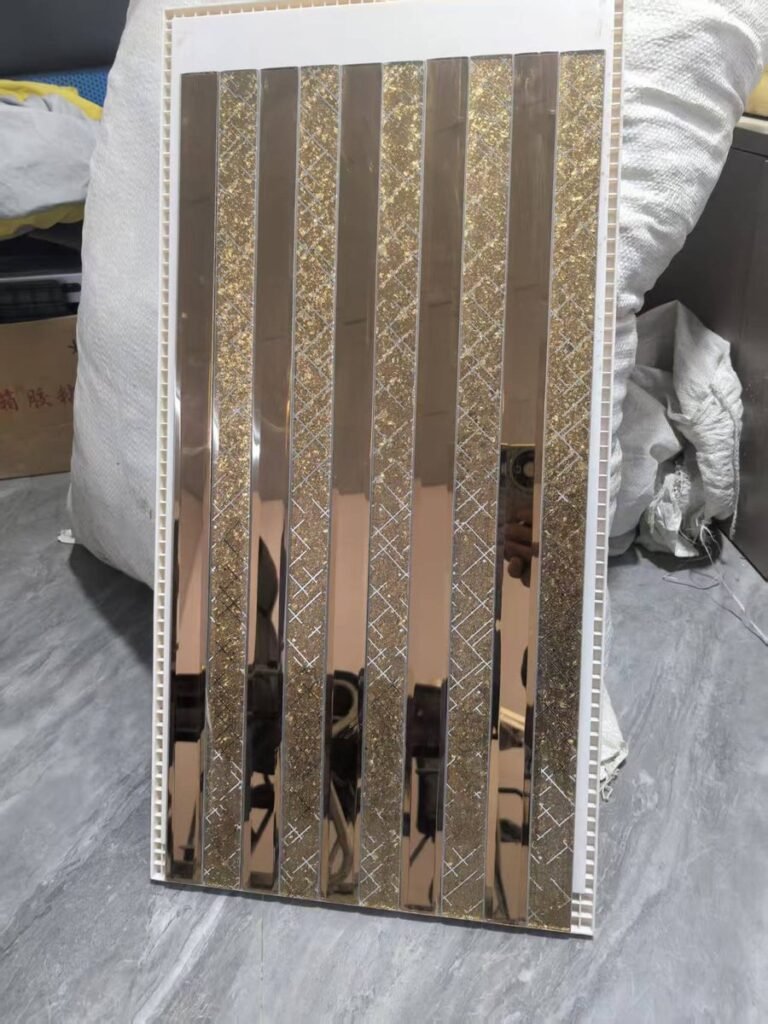 CM-MR-342 Rose Gold and Bronze Strip Mirror Mosaic Tile mosaic tile