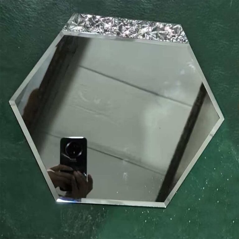 CM-MR-347 Silver Hexagon Mirror Mosaic Tile mosaic tile
