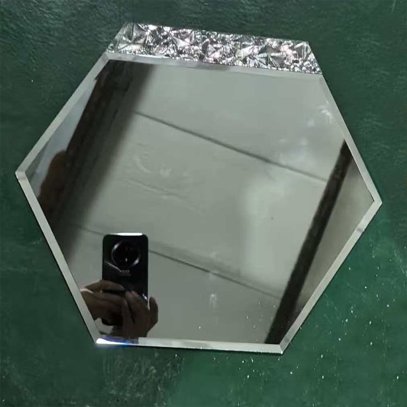 CM-MR-347 Silver Hexagon Mirror Mosaic Tile mosaic tile