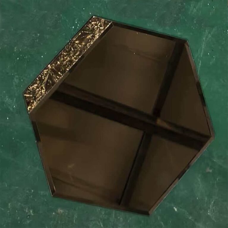 CM-MR-348 Bronze Hexagon Mirror Mosaic Tile mosaic tile