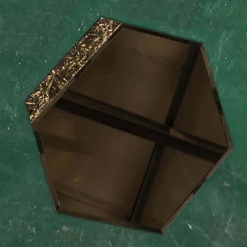 CM-MR-348 Bronze Hexagon Mirror Mosaic Tile mosaic tile