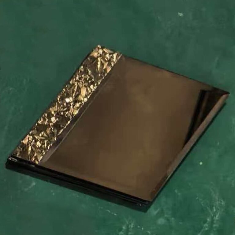 CM-MR-381 Bronze Crackle Diamond Mirror Mosaic Tile mosaic tile