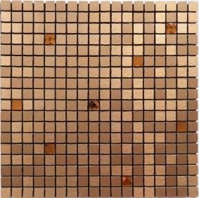 Copper Square Metal Mosaic Tile mosaic tile