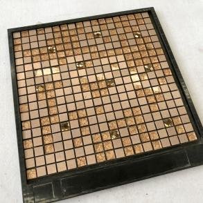 Gold Square Metal Mosaic Tile CM-MT-033 mosaic tile