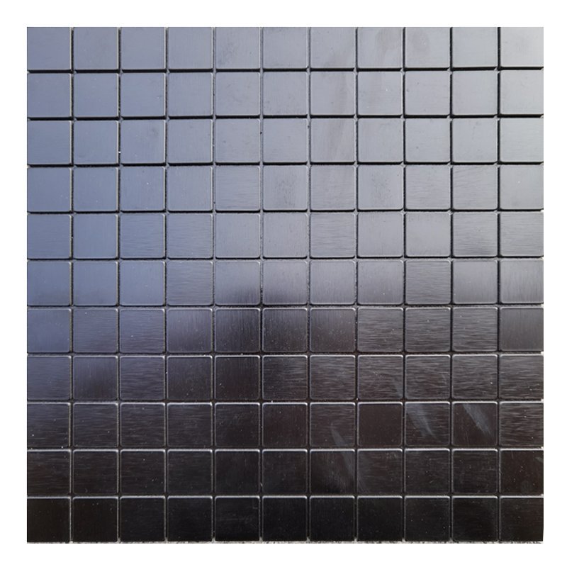 Black Square Metal Mosaic Tile CM-MT-046 mosaic tile