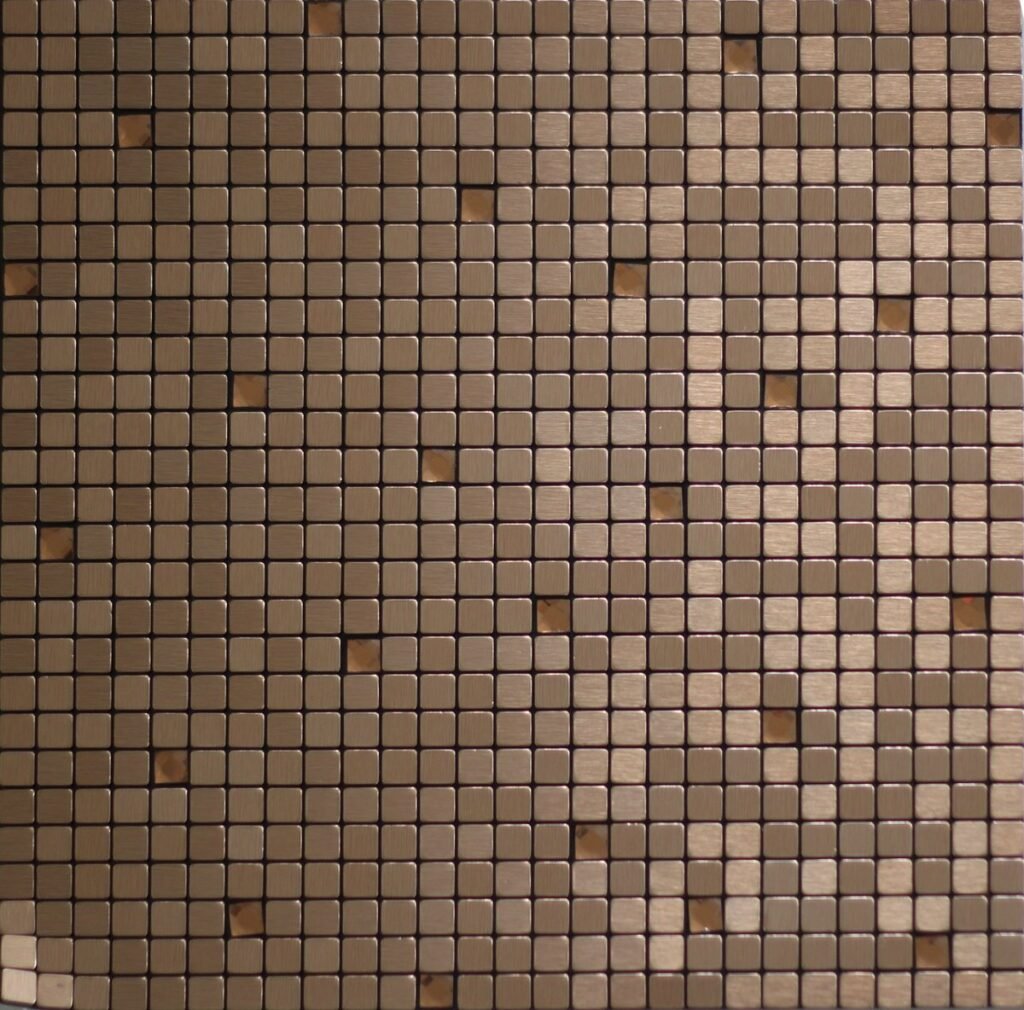 Copper Square Metal Mosaic Tile CM-MT-062 mosaic tile