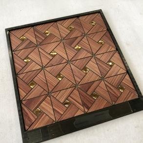 Copper Triangle Metal Mosaic Tile CM-MT-080 mosaic tile
