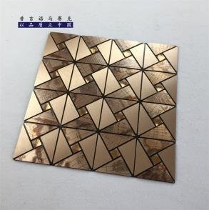 Silver Triangle Metal Mosaic Tile CM-MT-093 mosaic tile