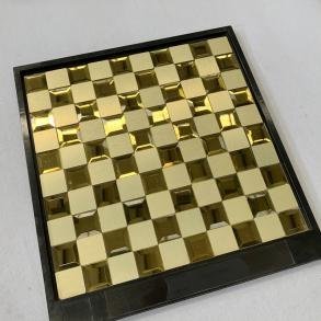 Gold Square Metal Mosaic Tile CM-MT-107 mosaic tile