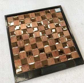 Copper Square Metal Mosaic Tile CM-MT-116 mosaic tile