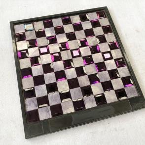 Purple Square Metal Mosaic Tile CM-MT-119 mosaic tile