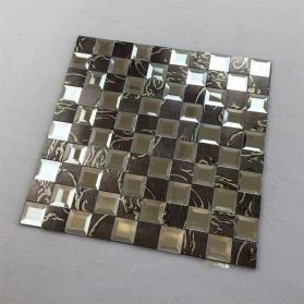 Silver Square Metal Mosaic Tile CM-MT-126 mosaic tile