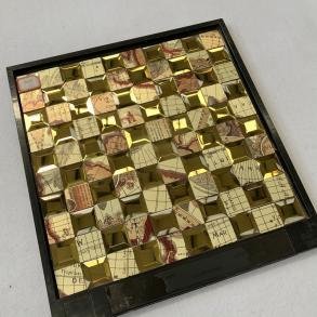 Gold Square Metal Mosaic Tile CM-MT-133 mosaic tile