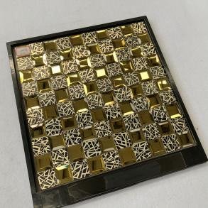 Gold Square Metal Mosaic Tile CM-MT-135 mosaic tile