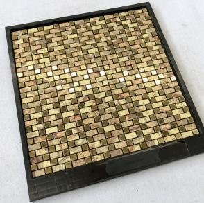Gold Square Metal Mosaic Tile CM-MT-190 mosaic tile
